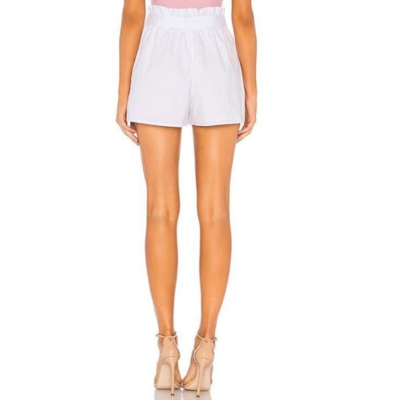 NWT Lovers + Friends Augusta White Paperbag Short, Size XS - Picture 5 of 6